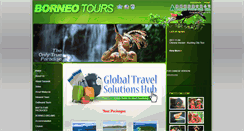 Desktop Screenshot of borneotours.com.my